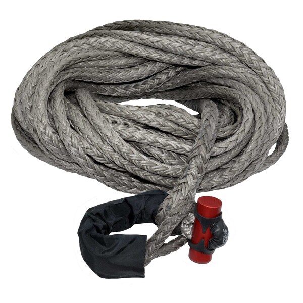 5/8 in. x 100 ft. 16,933 lbs. WLL. LockJaw Synthetic Winch Line Extension w/Integrated Shackle